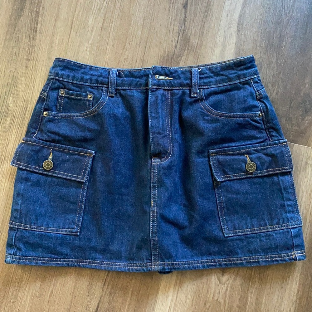Dissh denim skort